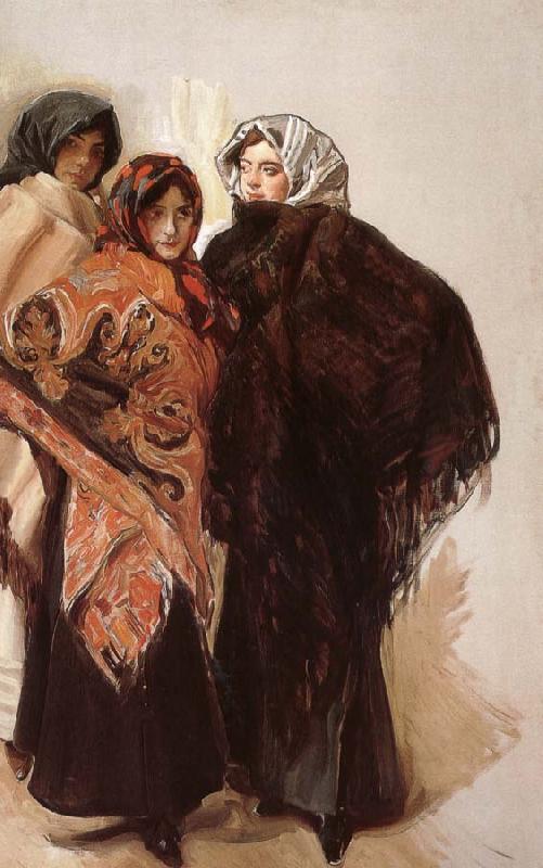 Joaquin Sorolla Madrid 3 Girl oil painting image